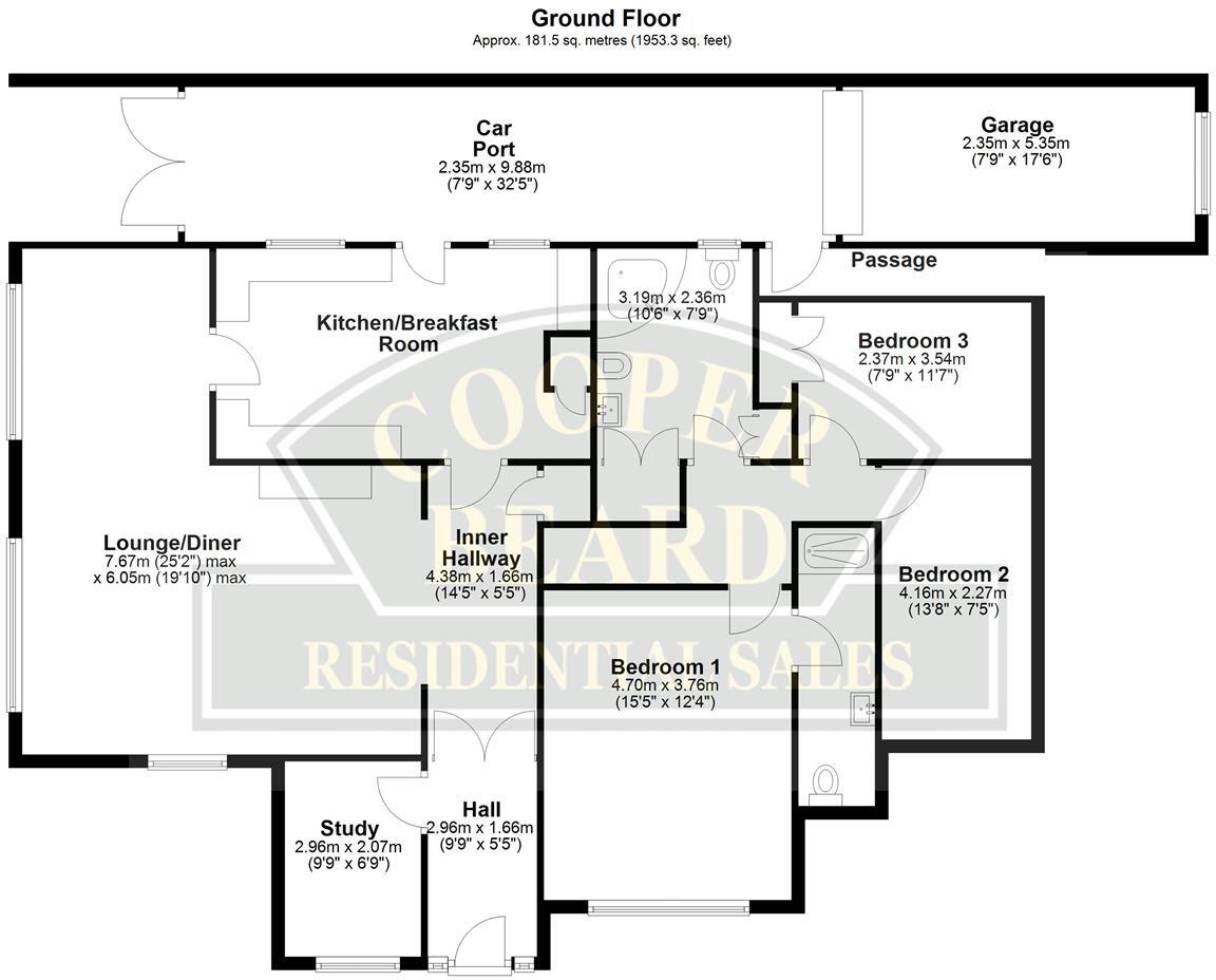 Avon Drive, Bedford floorplan