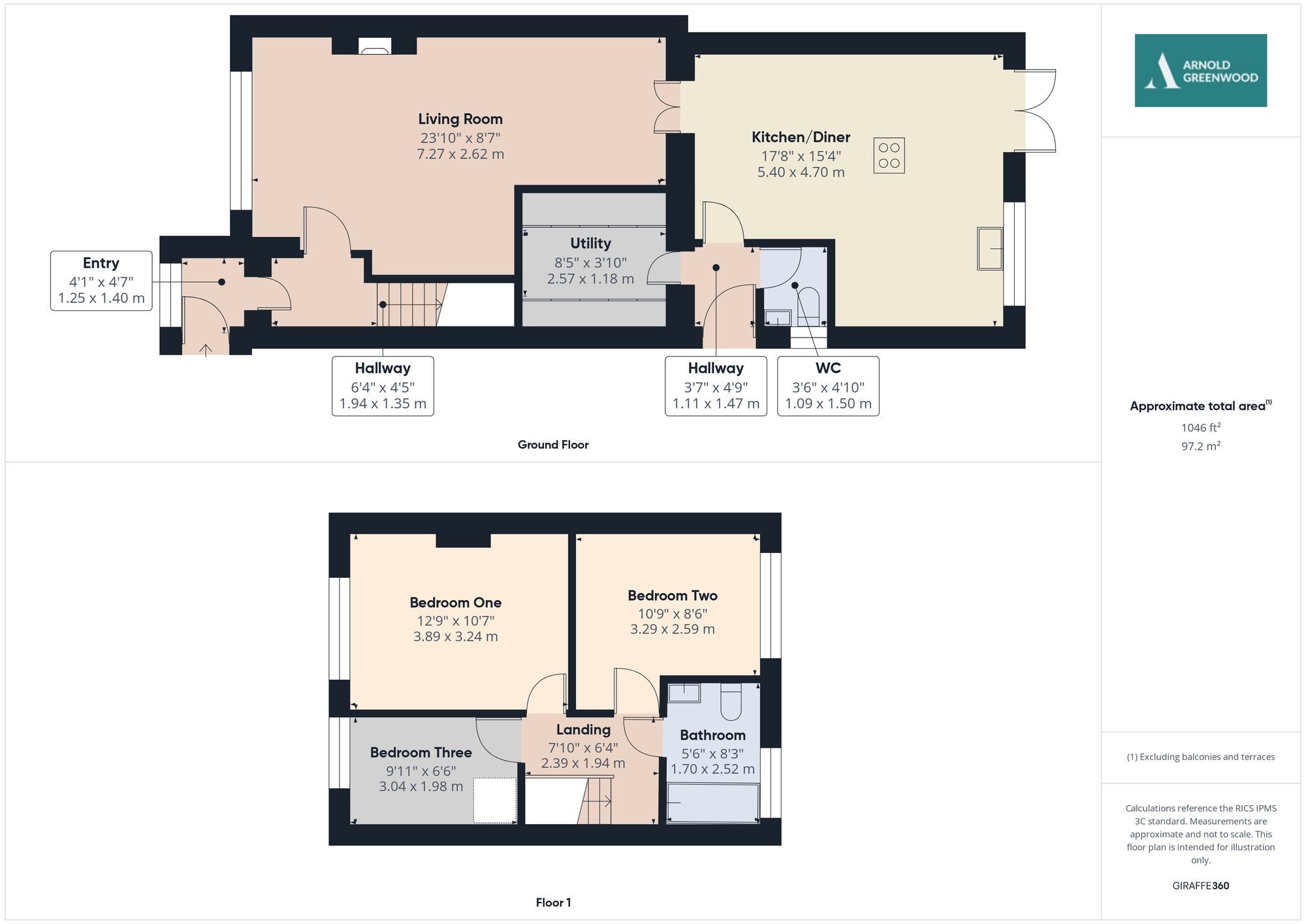 Grasmere Crescent, Kendal, LA9 floorplan