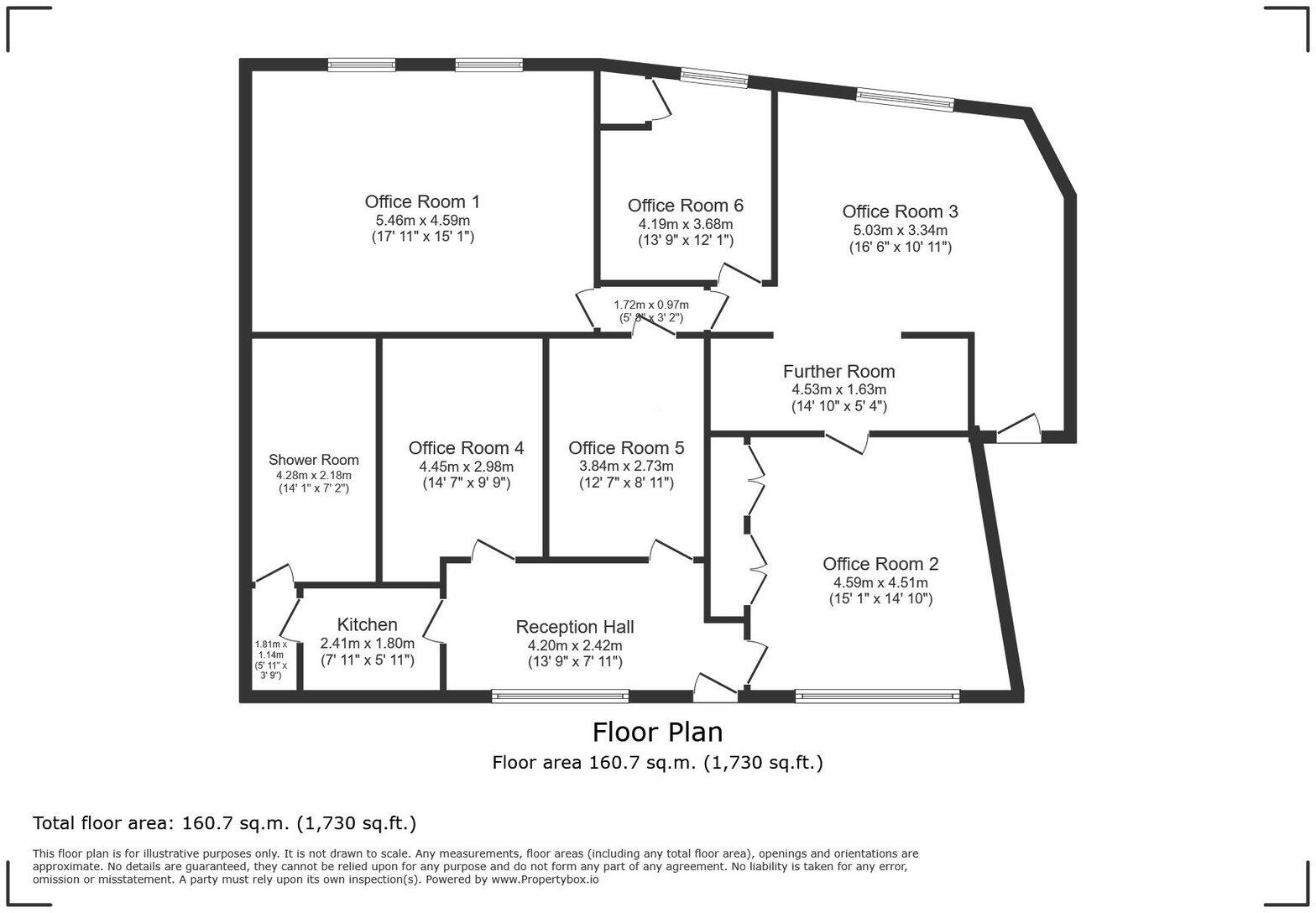 James Building, 4A Rhuddlan Road, Rhyl, LL18 2PW floorplan