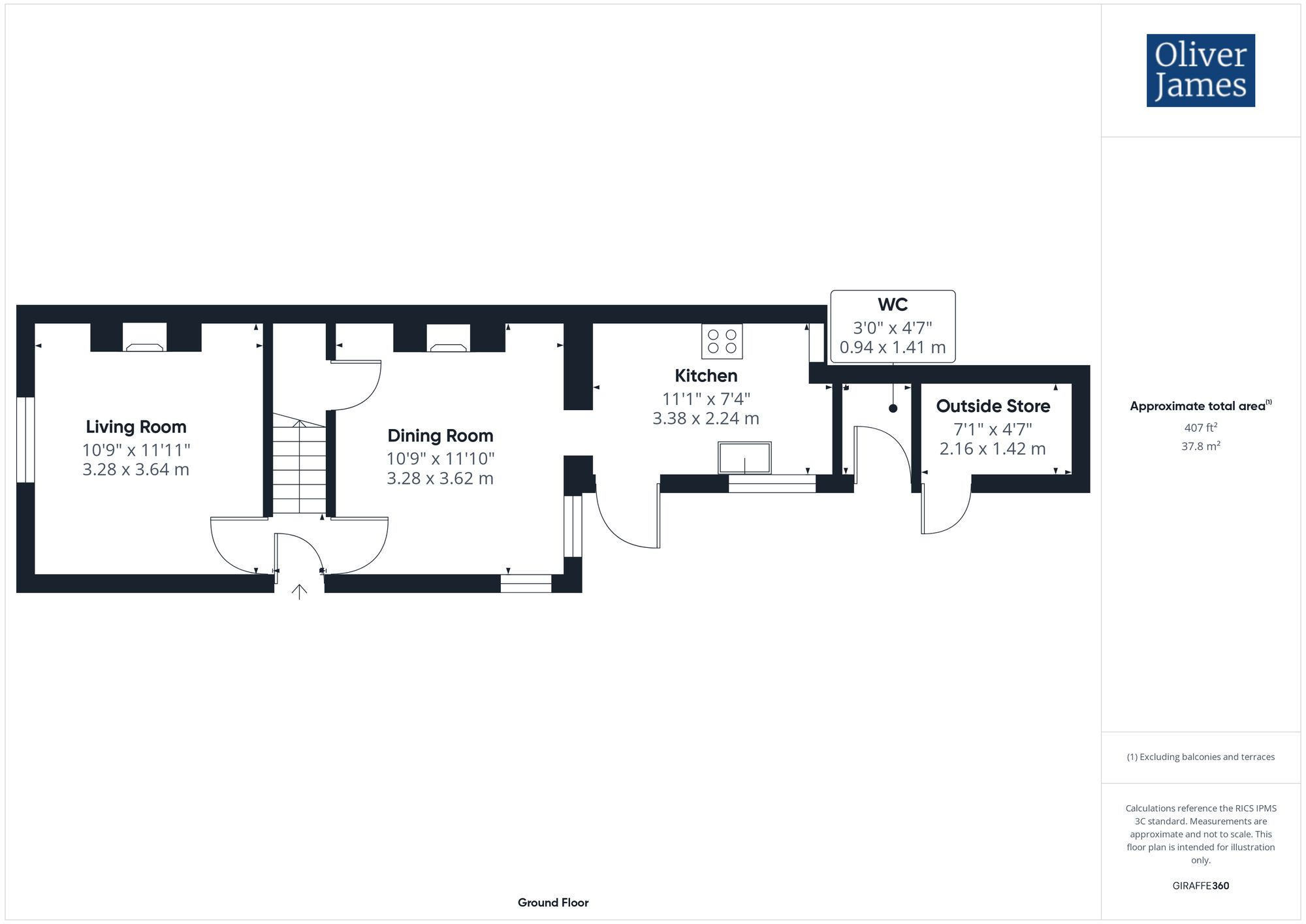 St. Anns Lane, Godmanchester, Huntingdon. floorplan