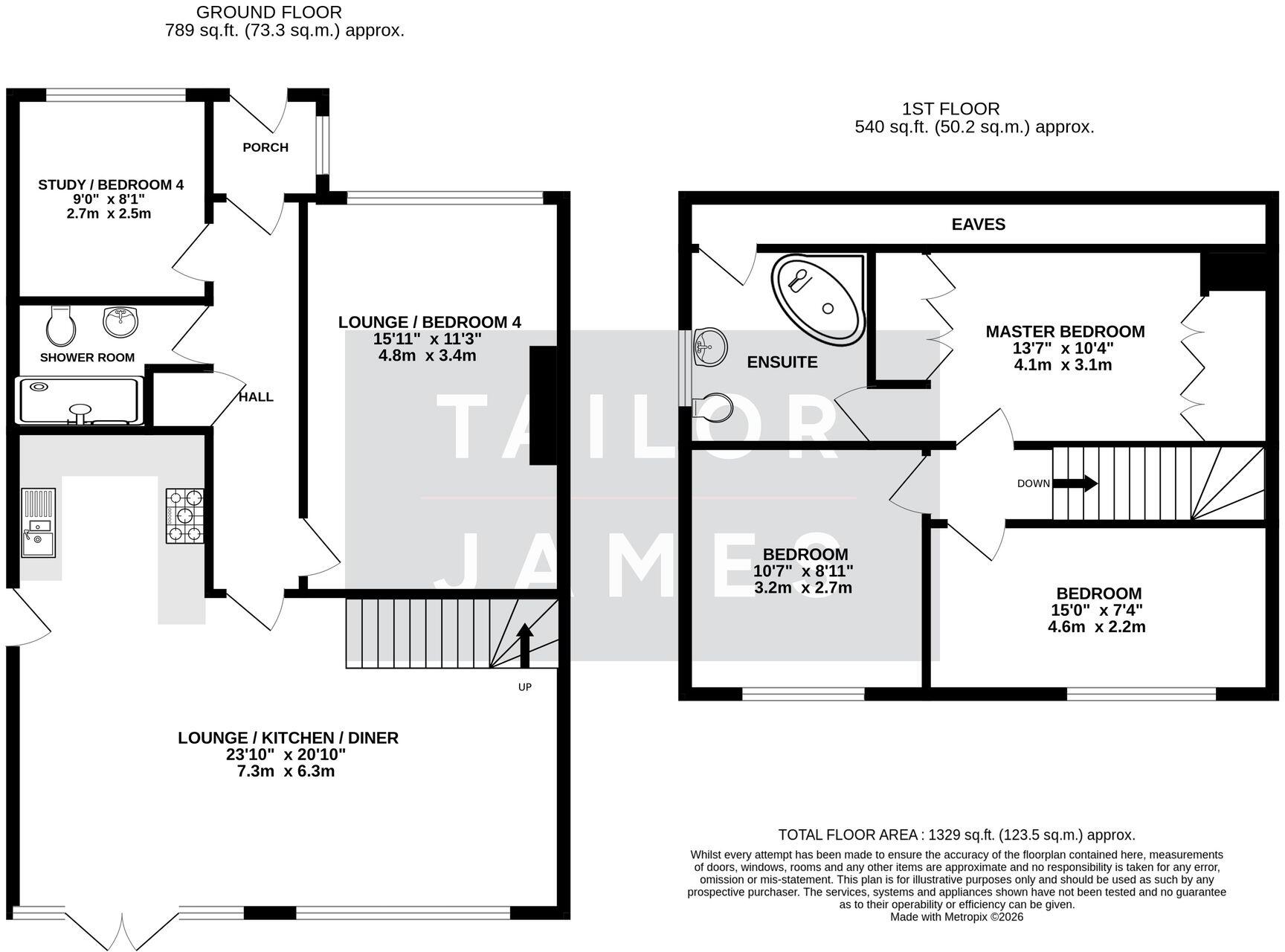 The Brow, Brighton, BN2 floorplan