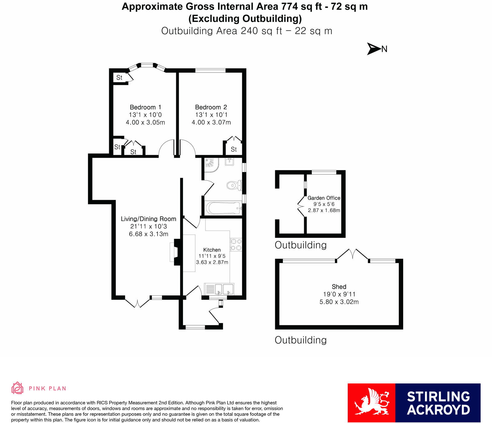 Albert Road, Englefield Green, Egham, Surrey, TW20 floorplan