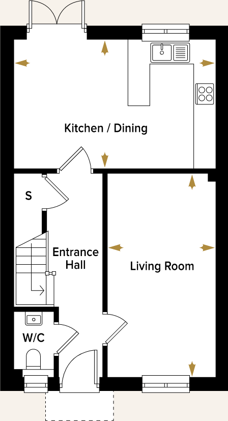 Cauldham Lane, 
Capel-Le-Ferne, 
Folkestone, 
Kent, 
CT18 7HG floorplan