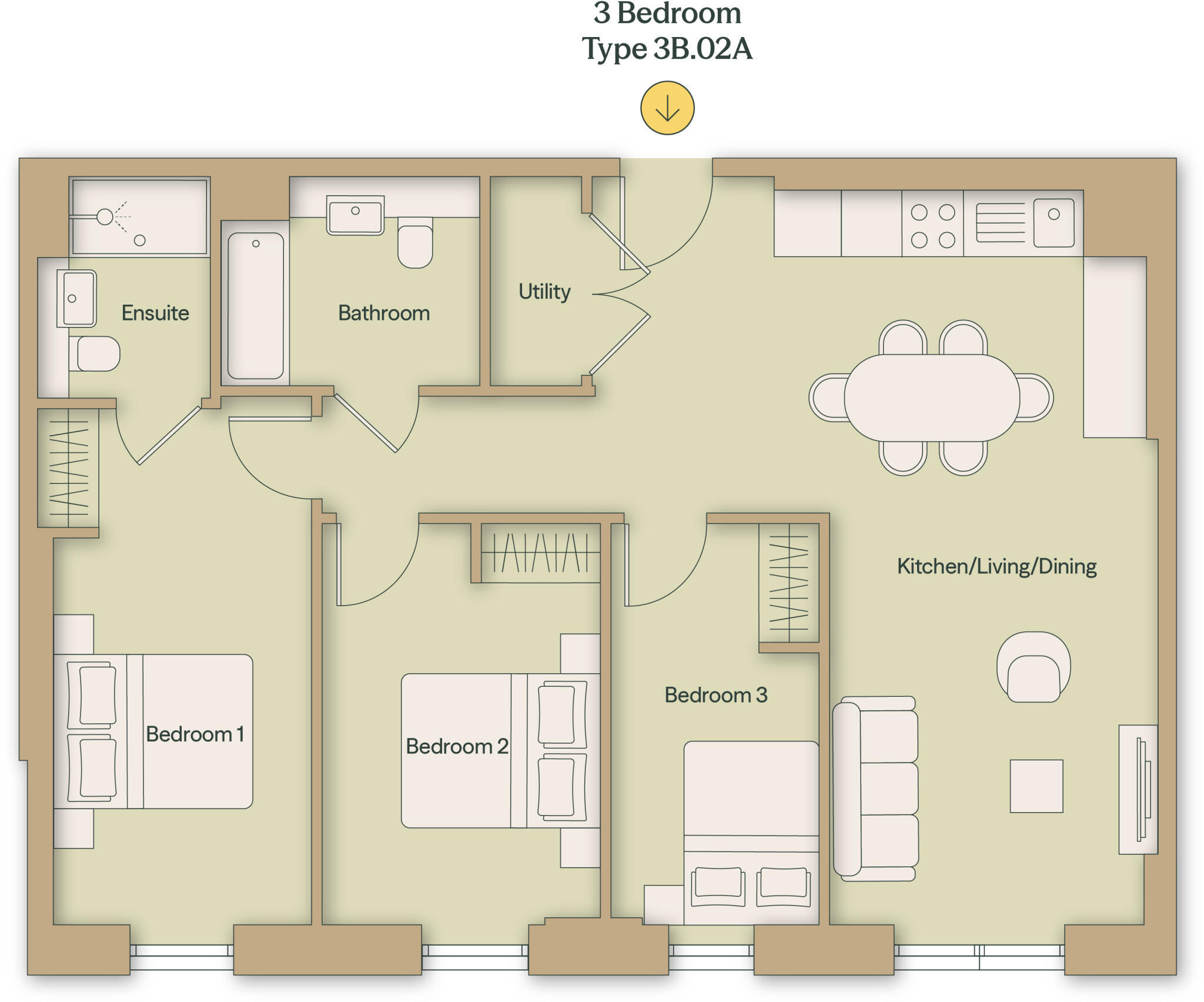 Newland House, Bargate Walk, Southampton floorplan