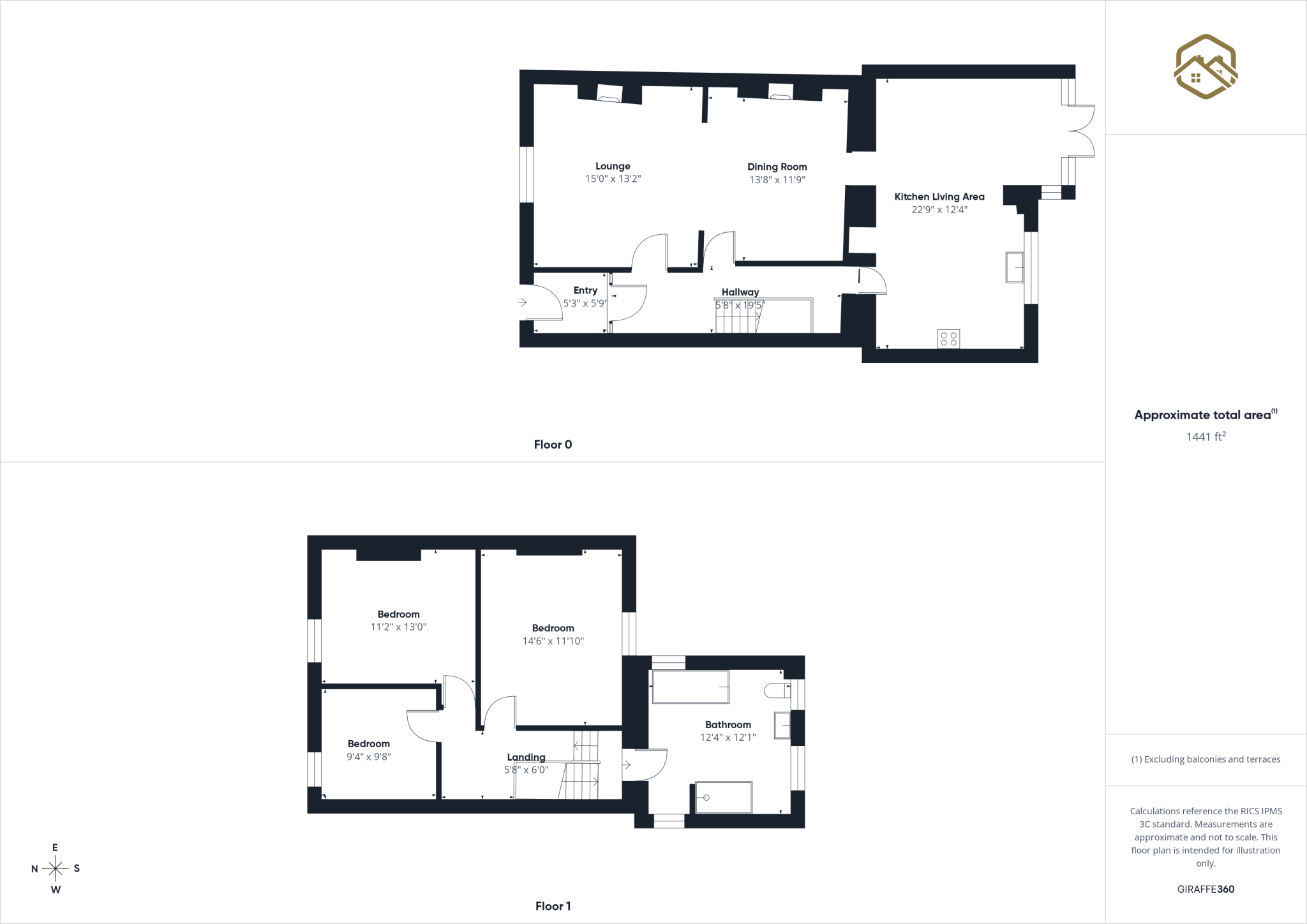 Hamsterley, Bishop Auckland, Durham, DL13 floorplan