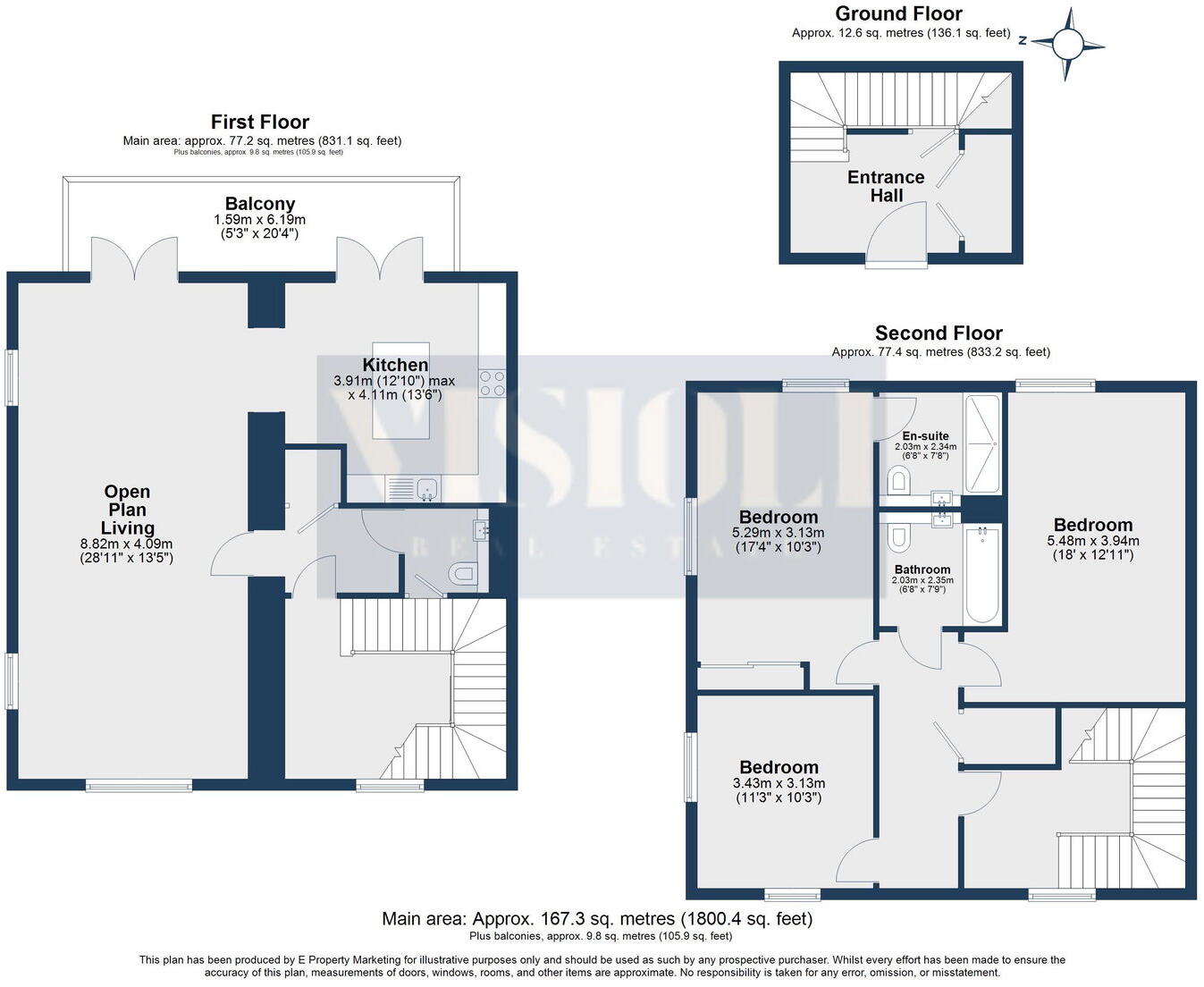 White Cross Place, Aldershot, Hampshire, GU11 floorplan