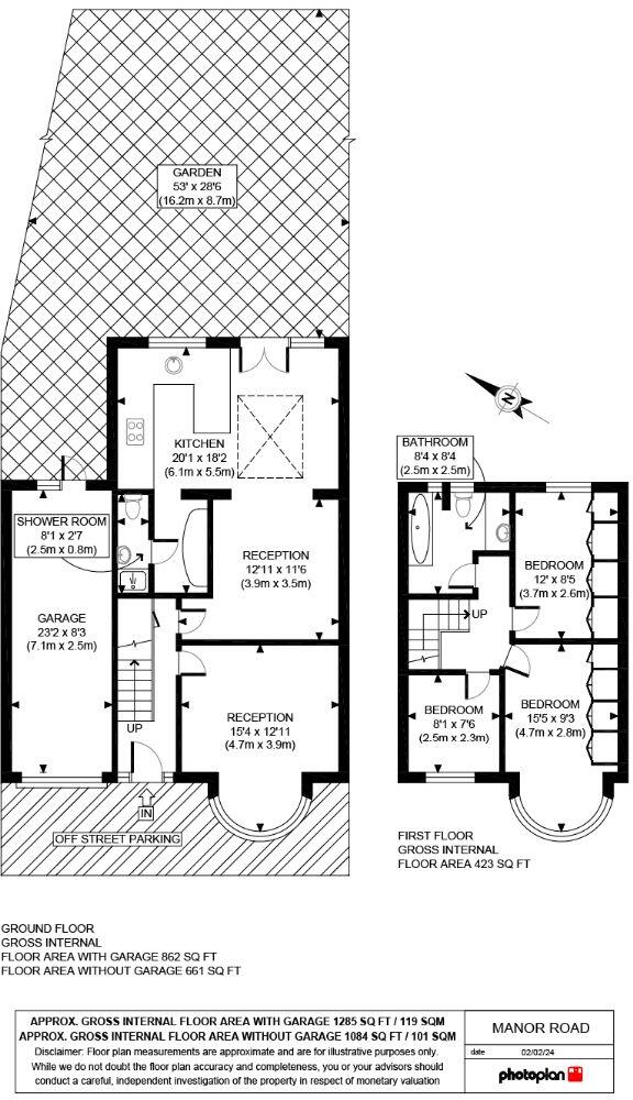 Manor Road, Barking floorplan