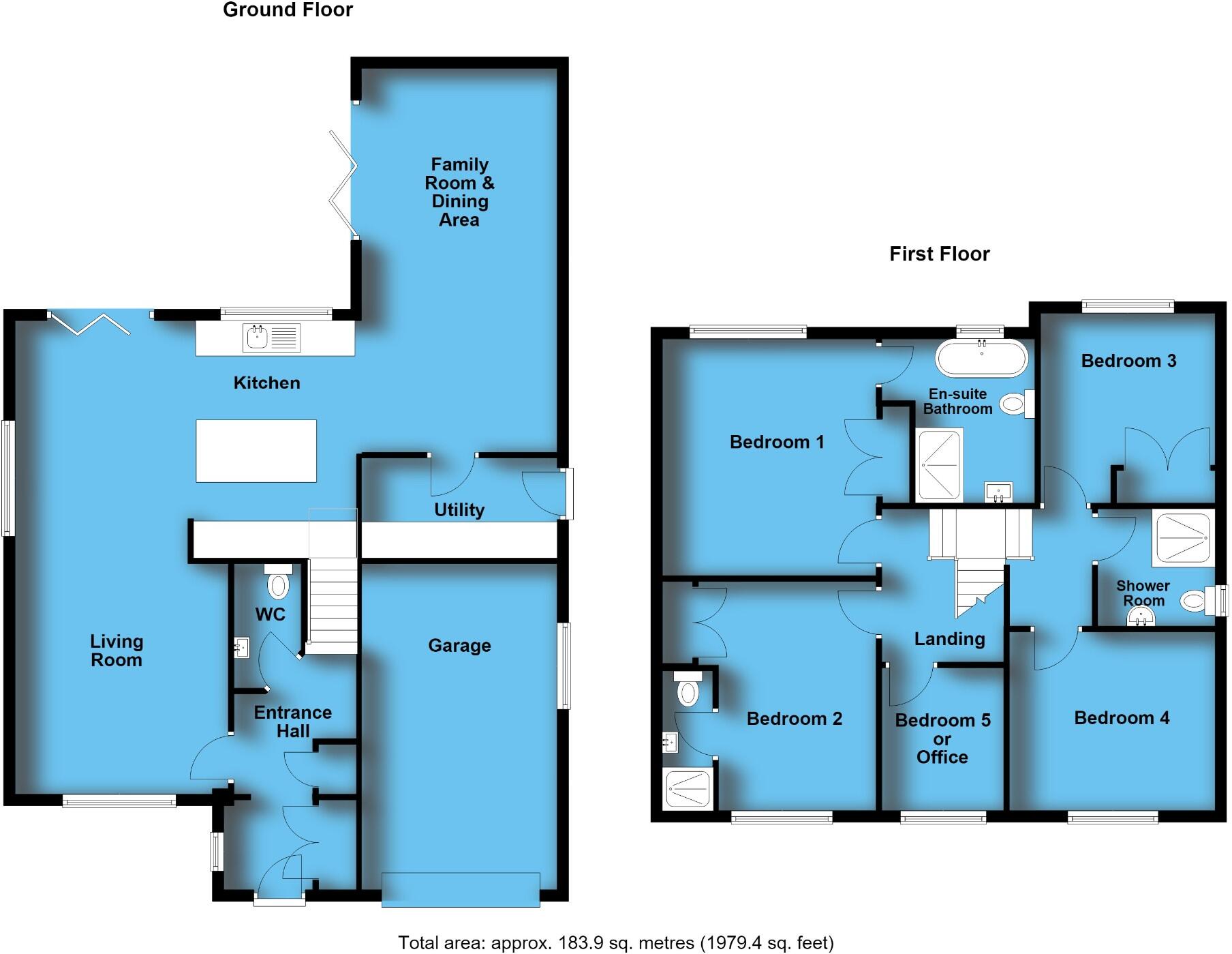 Long Lane, Upton, Chester floorplan