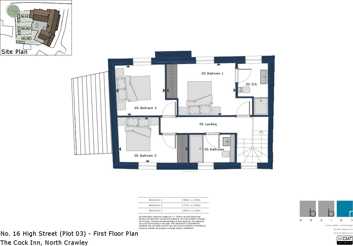 16 High Street, North Crawley floorplan