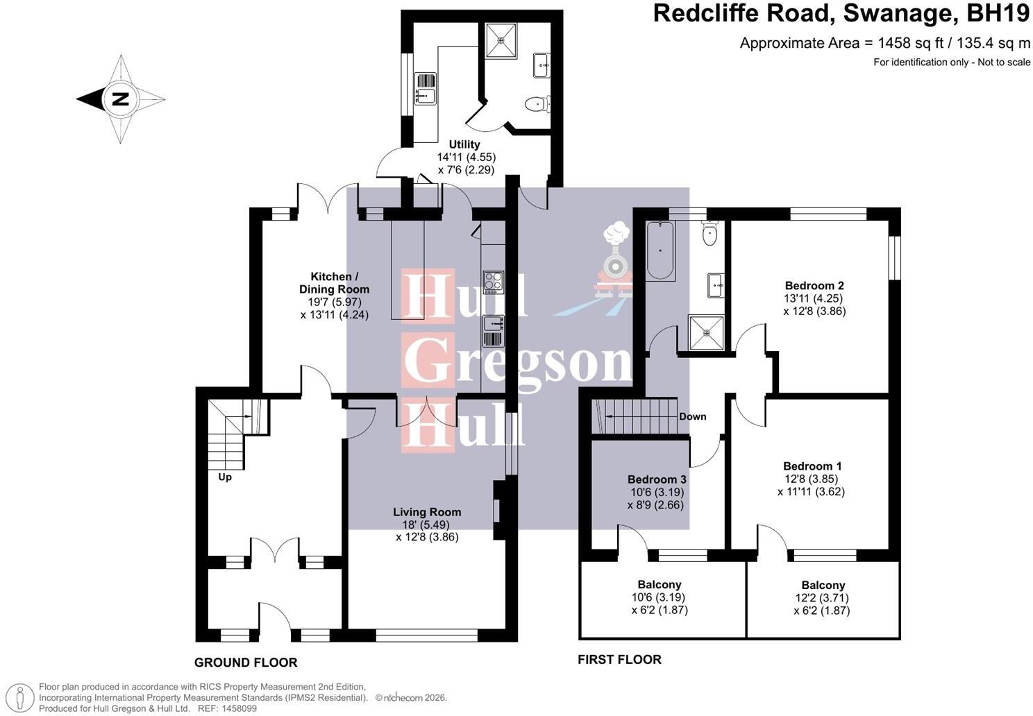 Redcliffe Road, Swanage floorplan