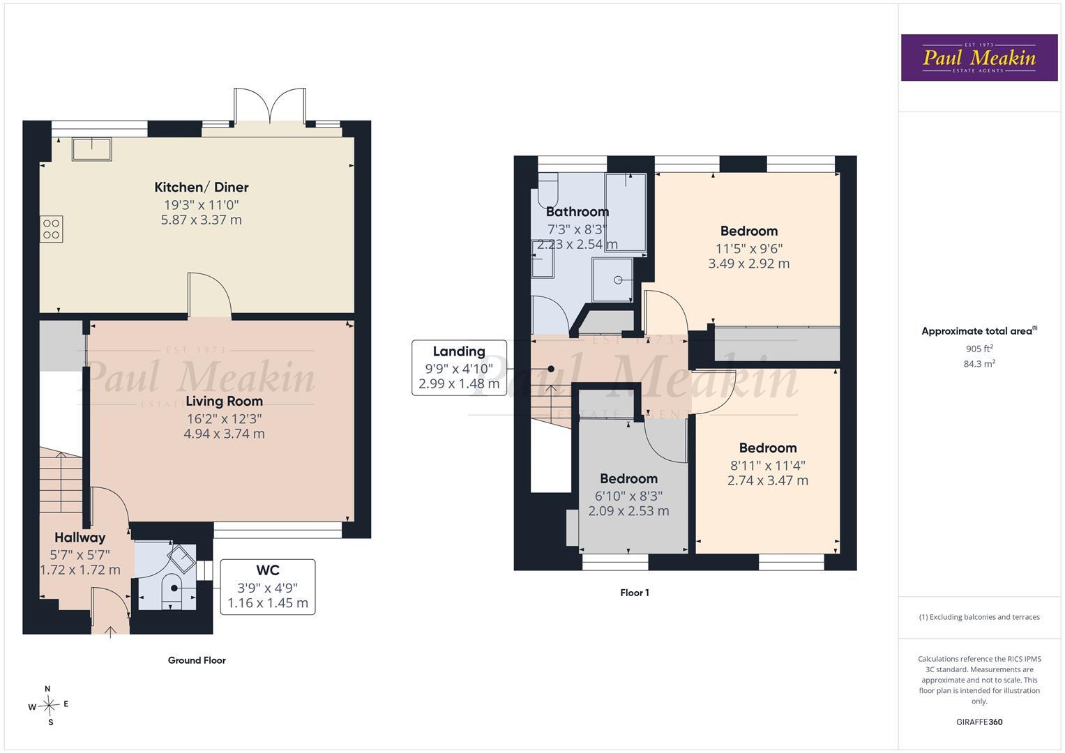 Ridge Langley, South Croydon floorplan