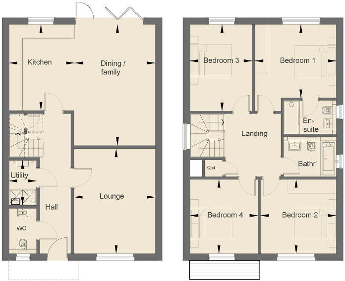 Send Barns Lane, Send, Surrey, GU23 floorplan