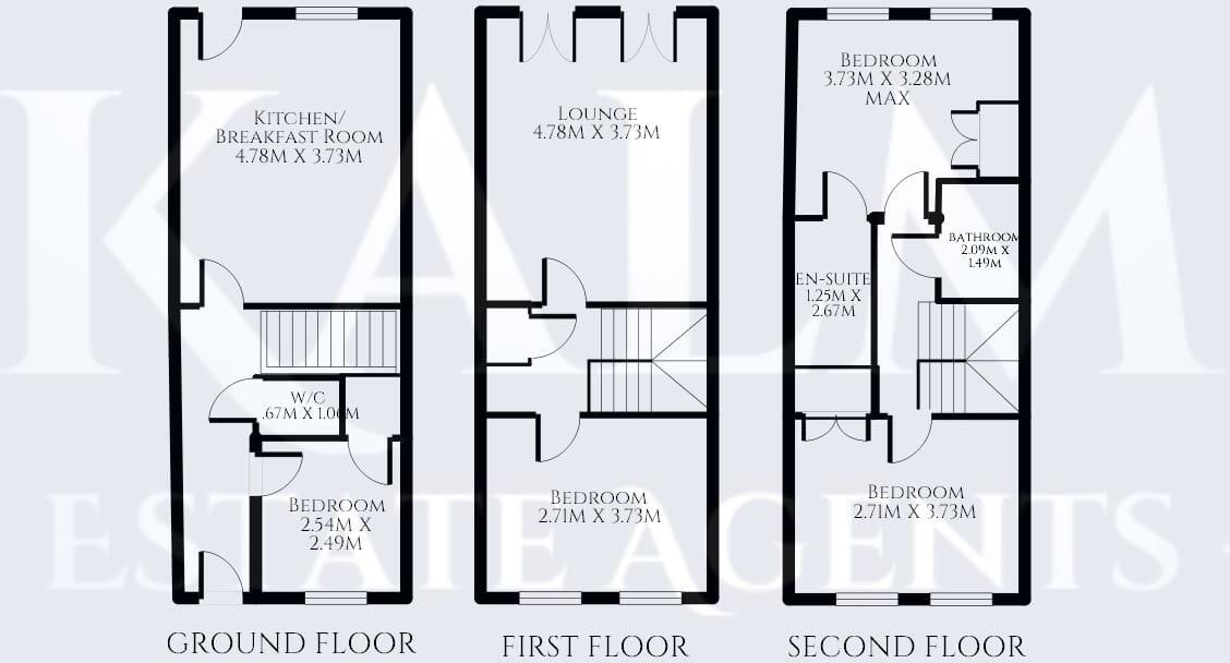 Merrick Close, Stevenage, SG1 floorplan