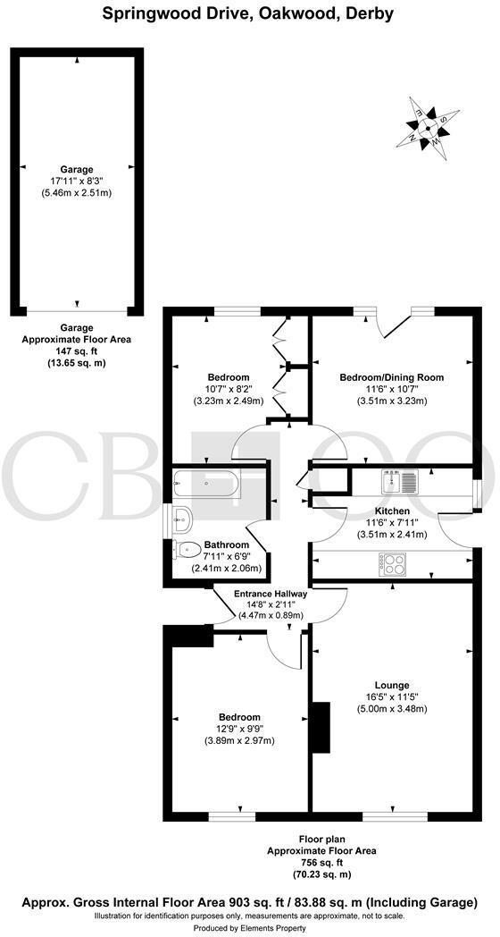 Springwood Drive, Oakwood, Derby floorplan