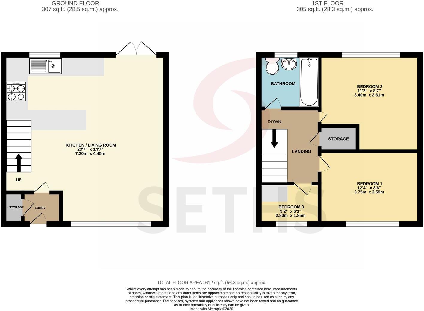 Rosamund Avenue, Braunstone, Leicester floorplan