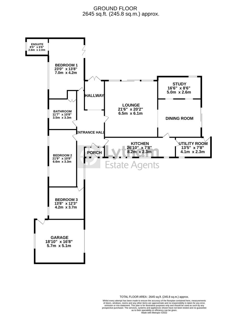 Kintour Road, Lytham St. Annes, FY8 floorplan