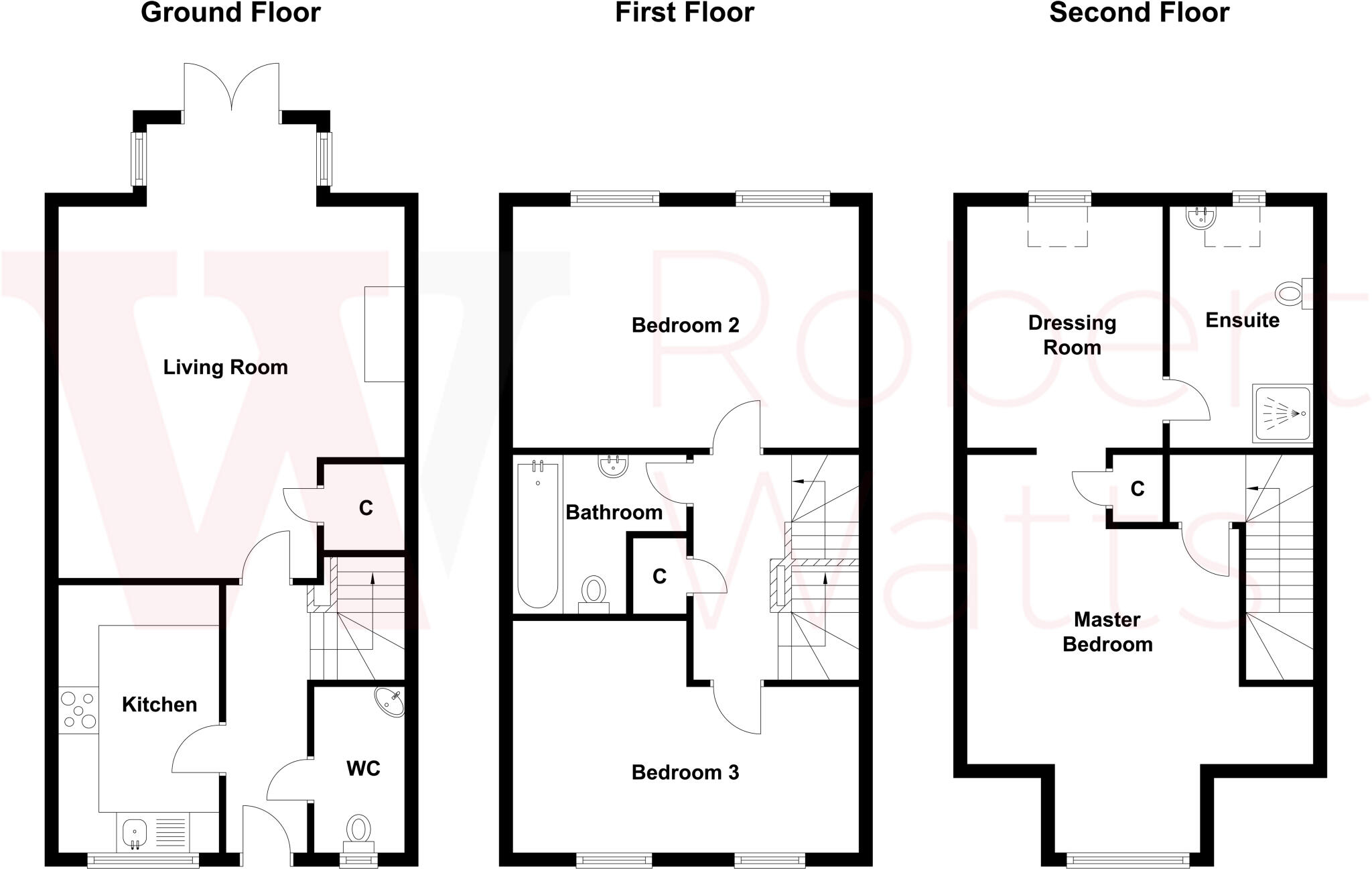 Threelands, Birkenshaw, Bradford, West Yorkshire, BD11 floorplan