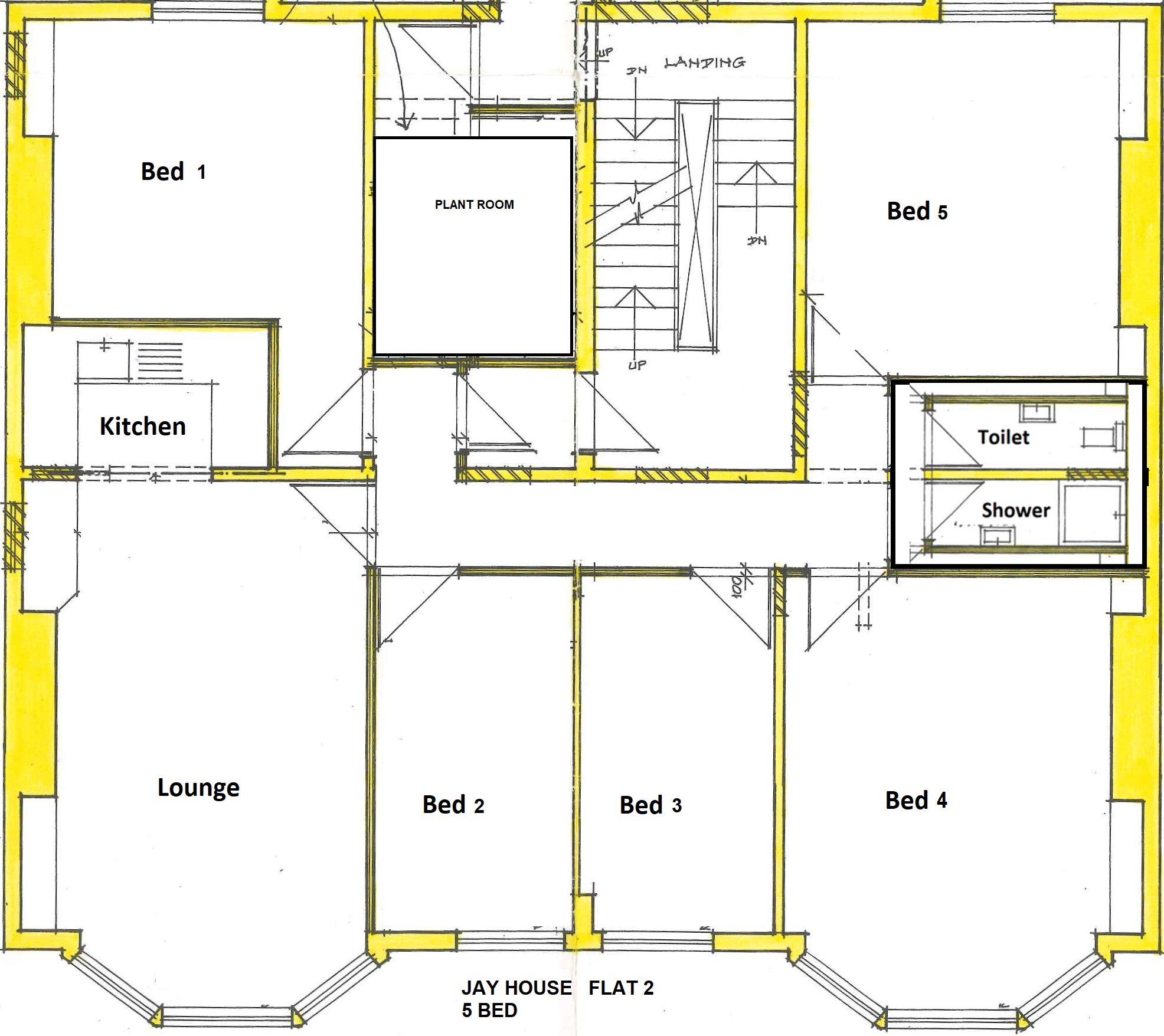 Jay House, London Road, Leicester floorplan