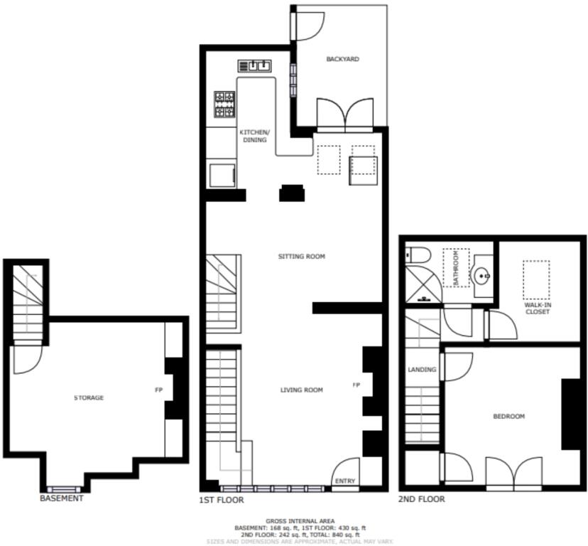 Dover Road, Walmer, Deal, Kent, CT14 floorplan
