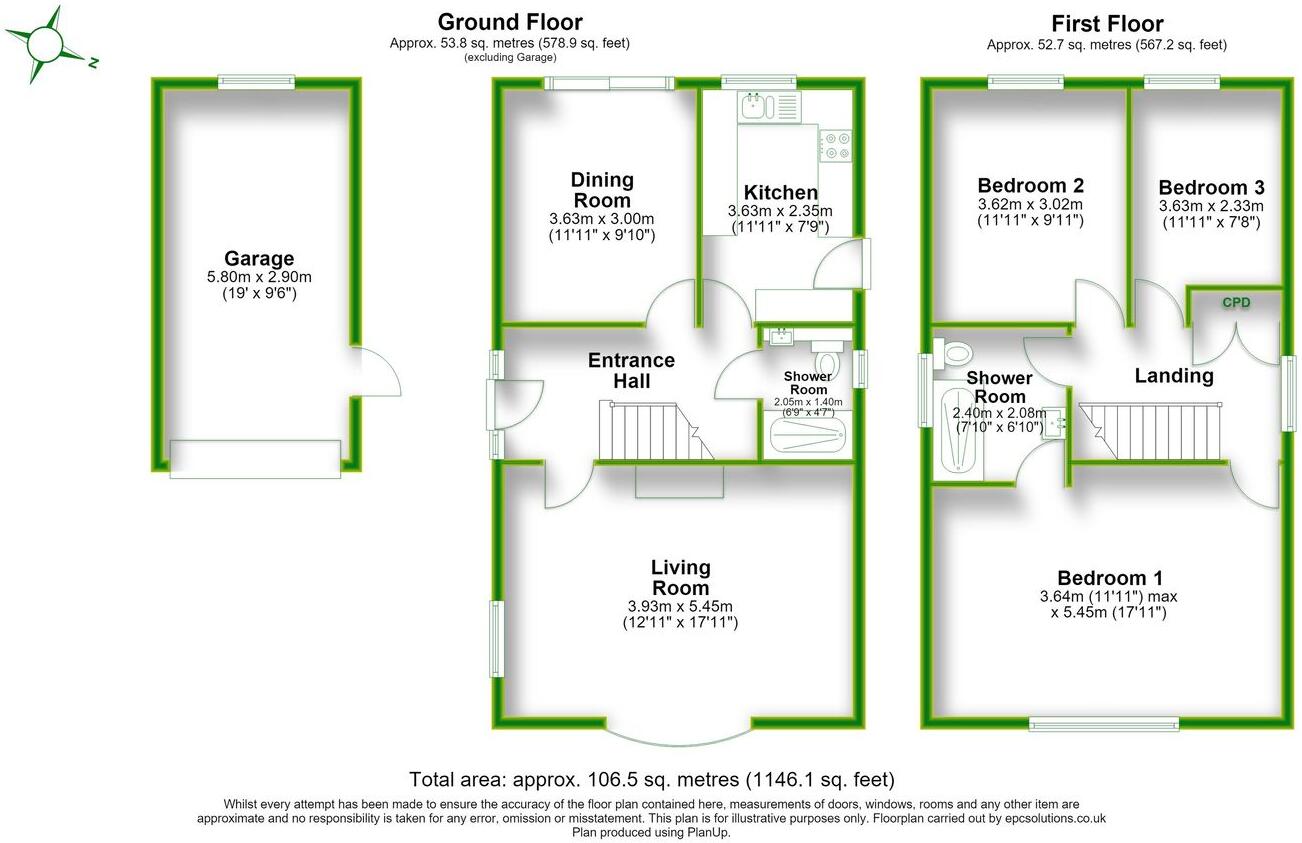 Riverdale, Seaton, Devon, EX12 floorplan