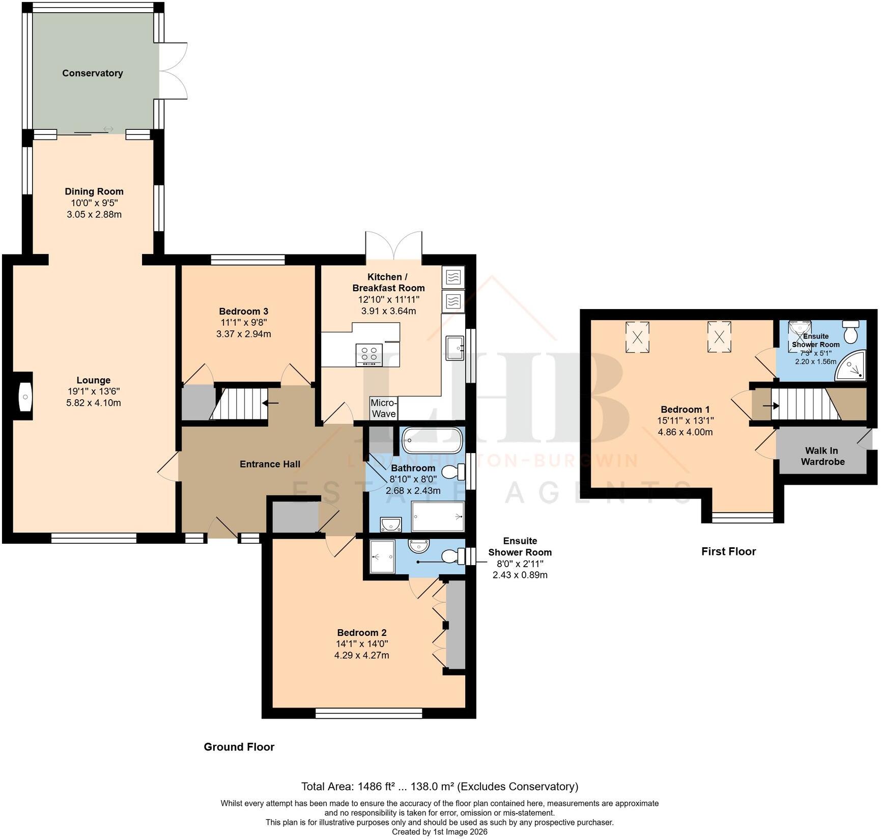 North Drive, Angmering, BN16 floorplan