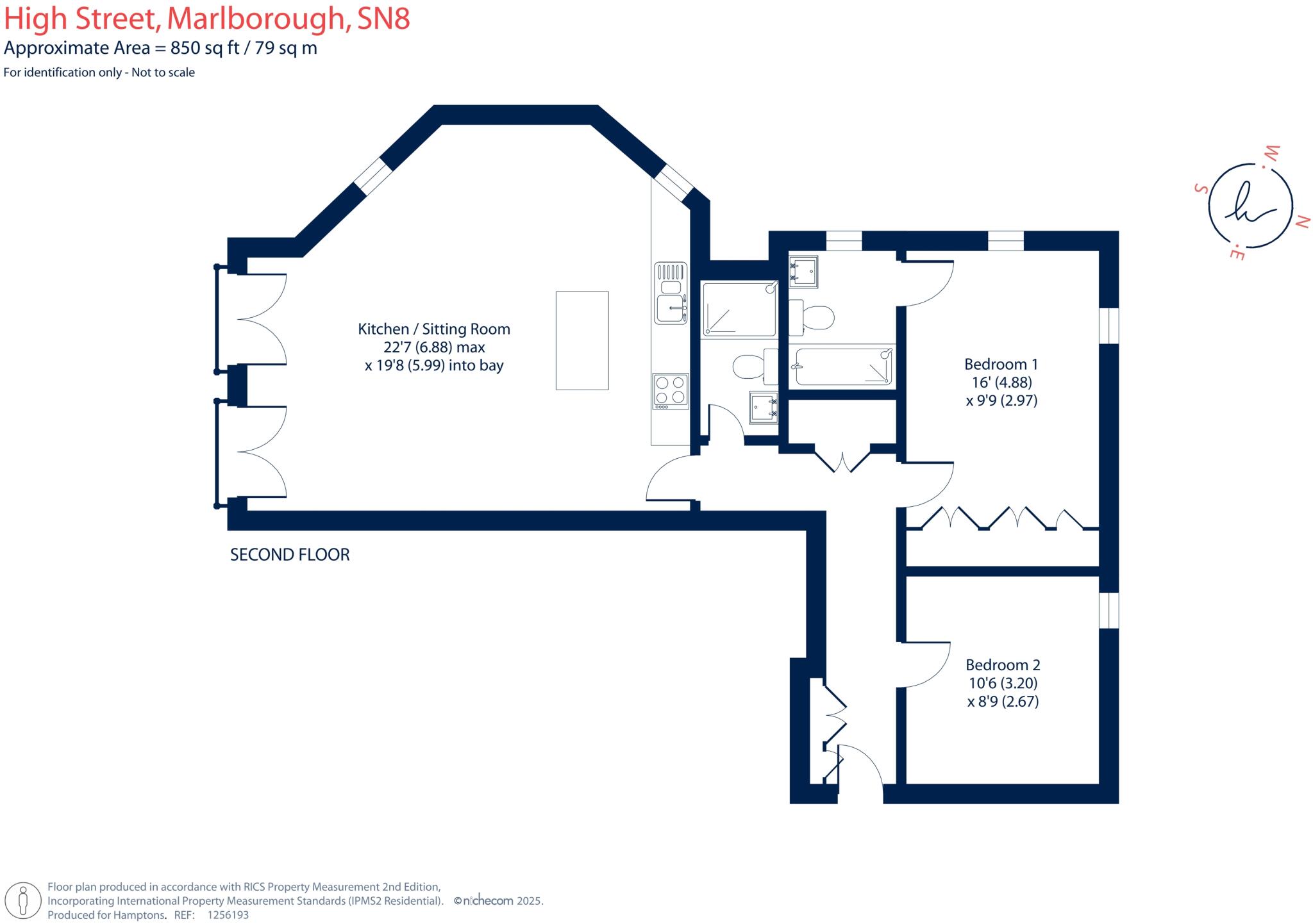 High Street Marlborough SN8 floorplan