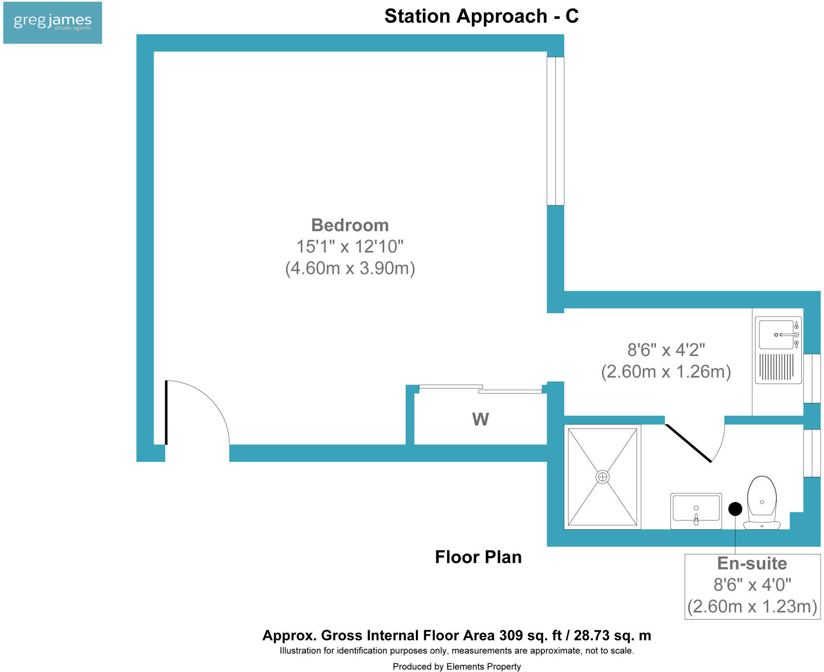 Station Approach, Ash Vale, Hampshire, GU12 floorplan