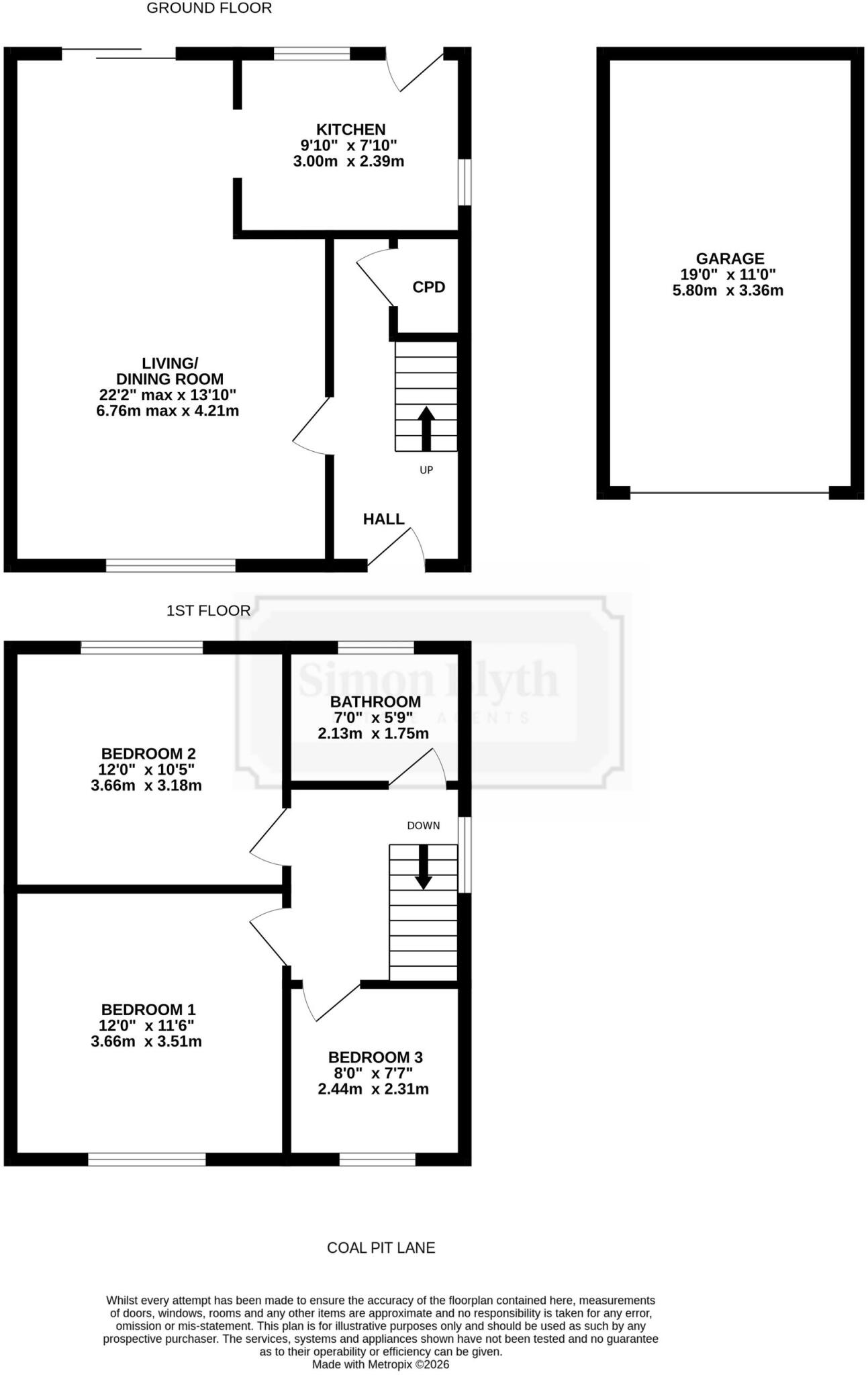 Coal Pit Lane, Stocksbridge, S36 floorplan