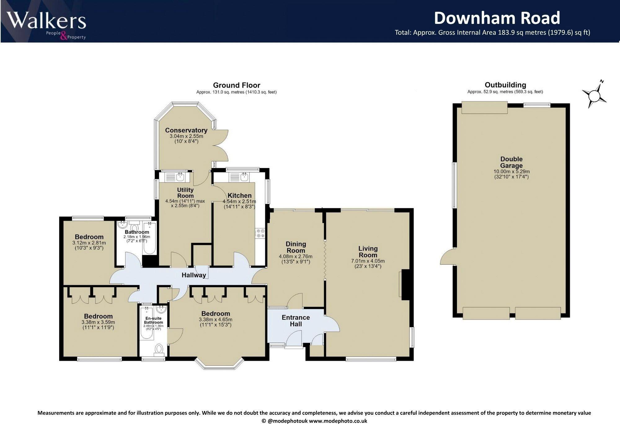 Downham Road, Downham, Billericay floorplan