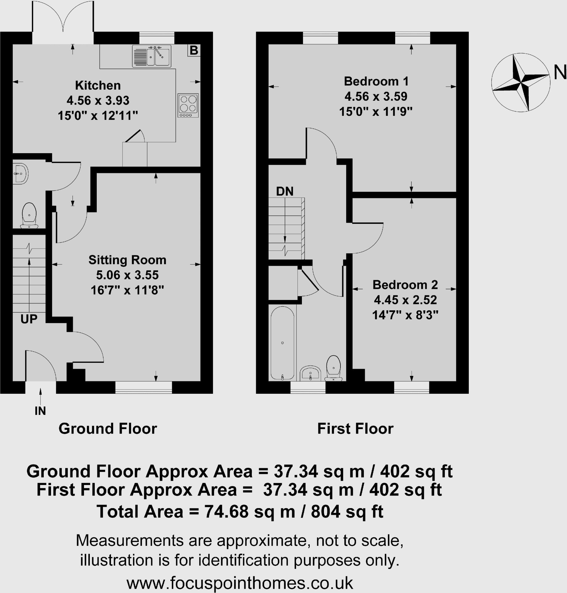 17, Parsons Piece, Banbury floorplan