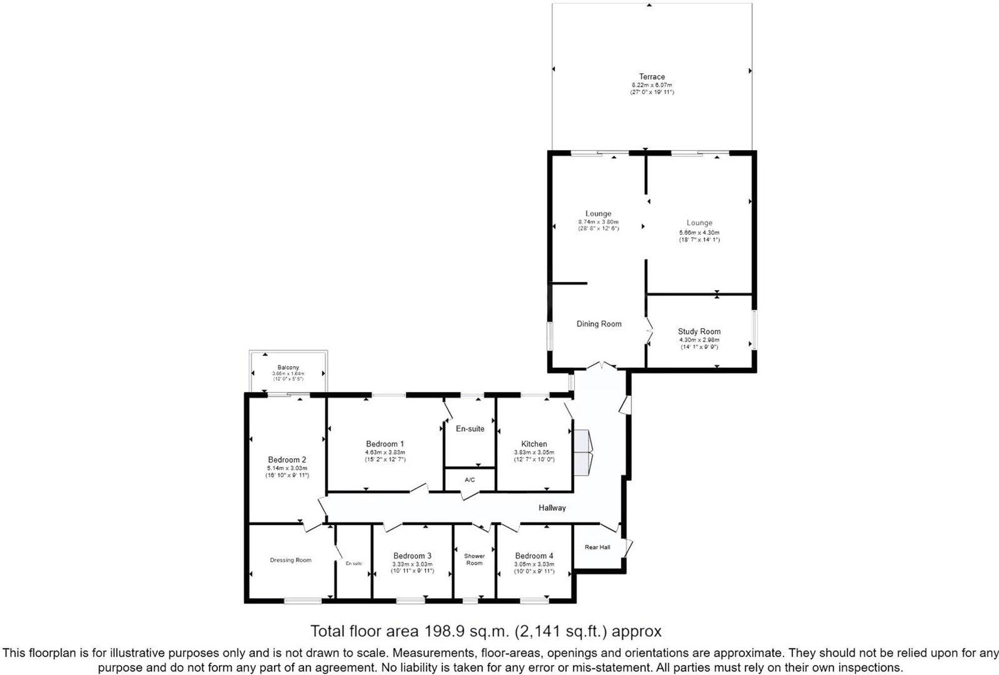 Western Road, Branksome Park BH13 floorplan