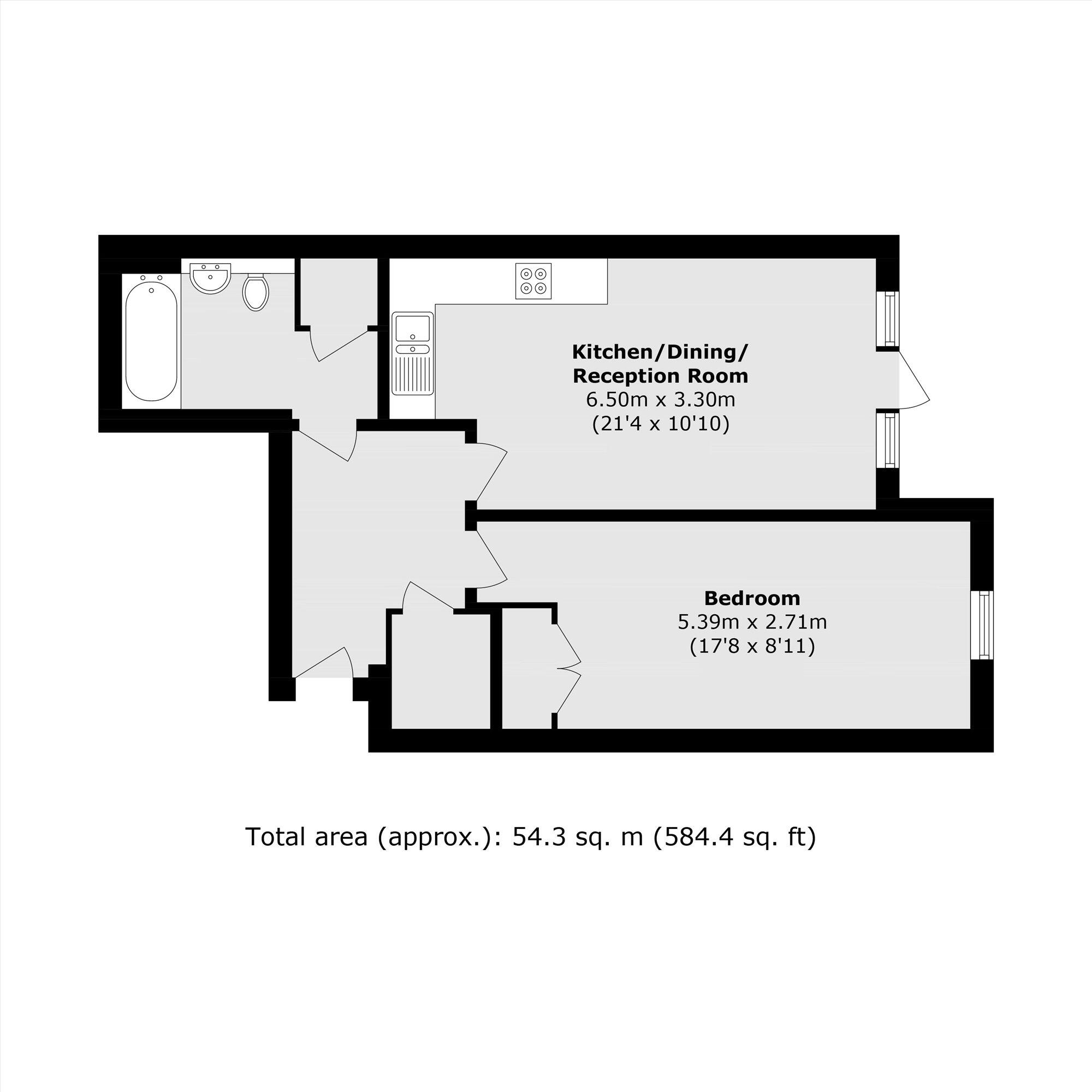 Hardwicks Square, Putney floorplan