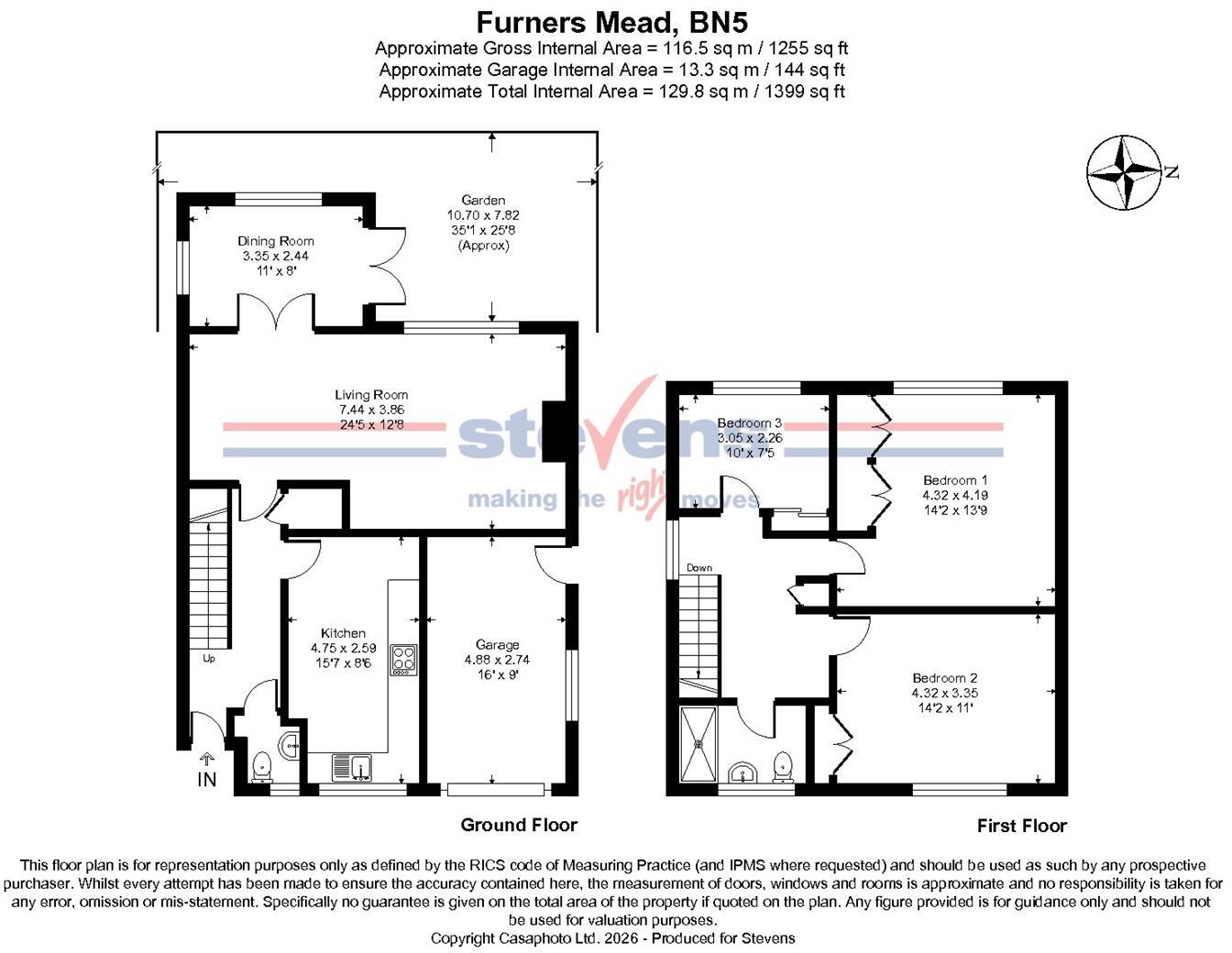 Furners Mead, Henfield, West Sussex floorplan