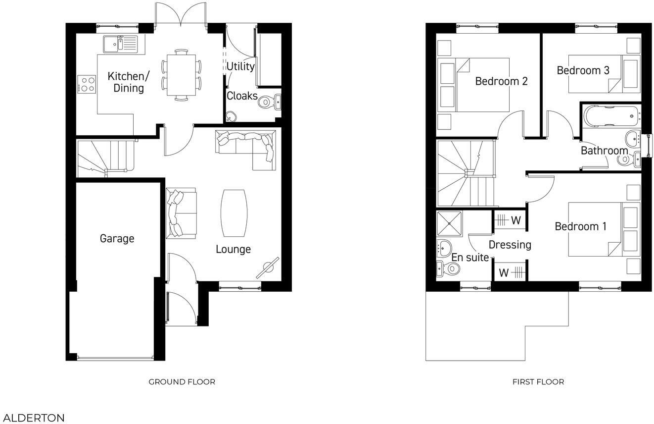 Bilsthorpe Chase
Kirklington Road
Bilsthorpe
NG22 8SH floorplan