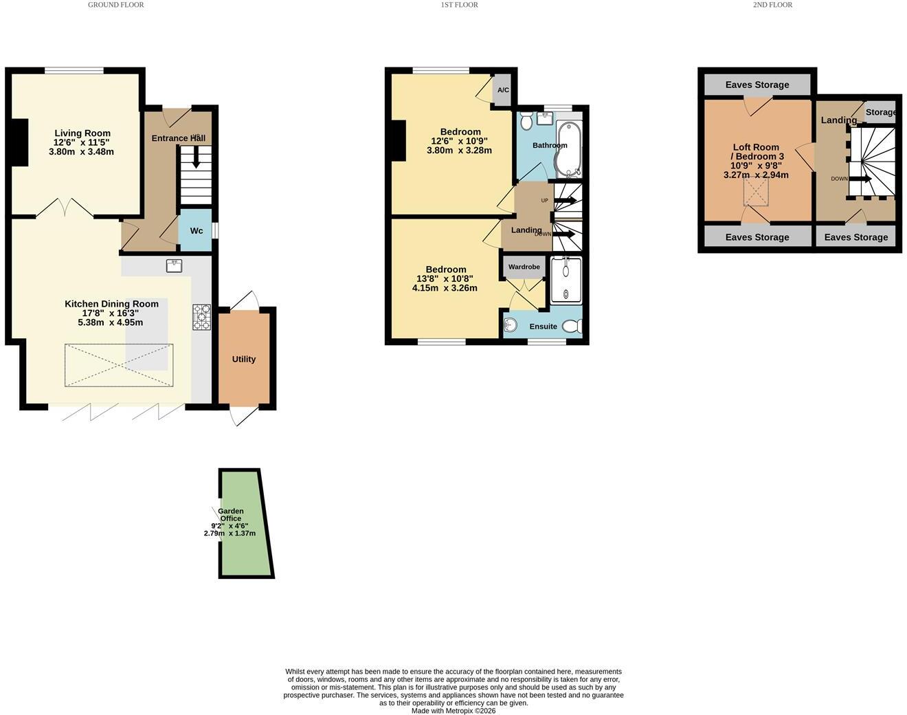 Shottery Village, Shottery, Stratford-Upon-Avon floorplan
