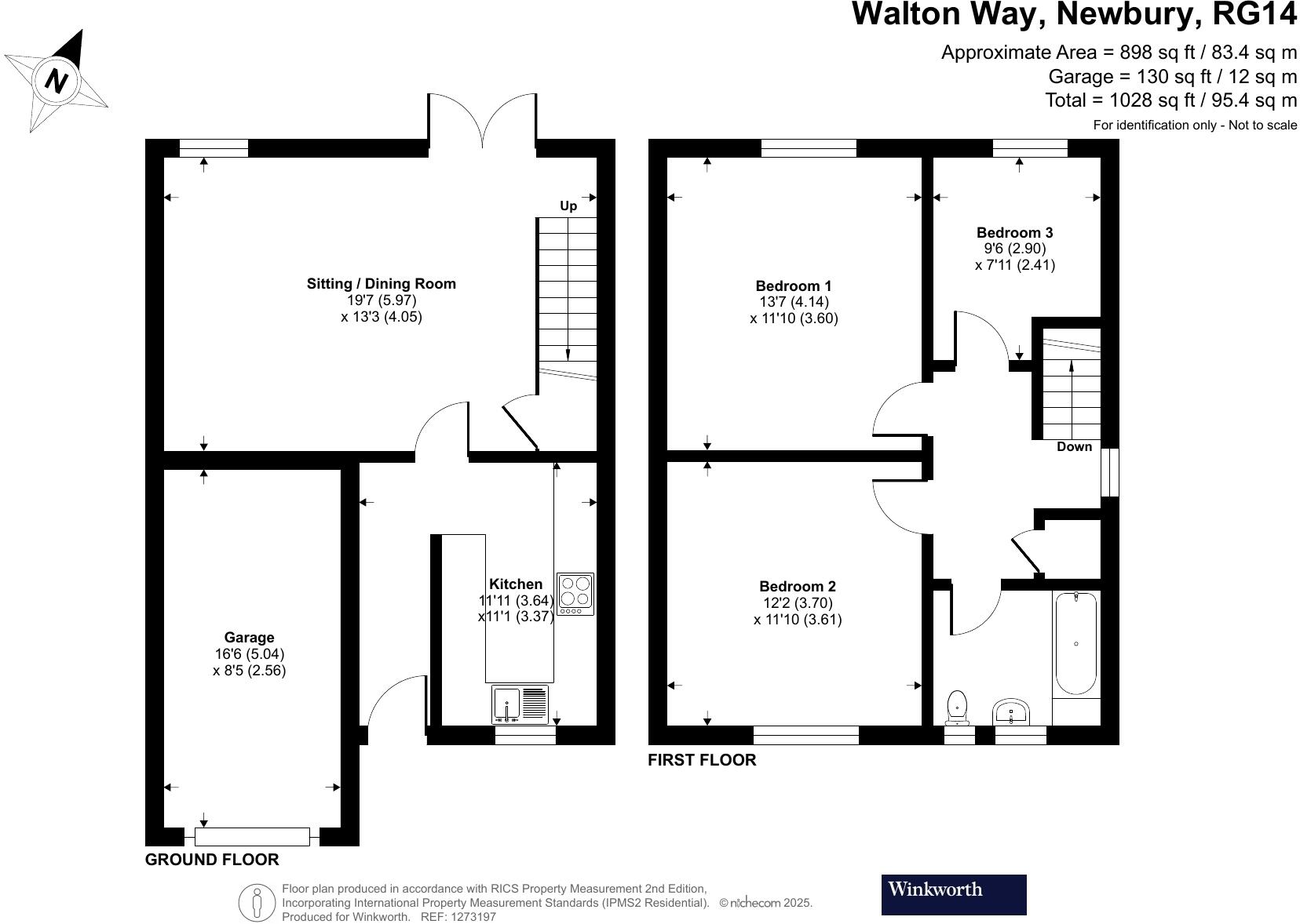 Walton Way, Newbury, Berkshire, RG14 floorplan