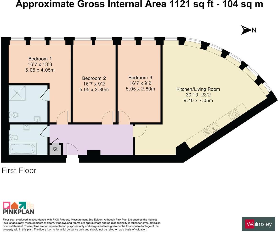 The Forbury, Reading floorplan