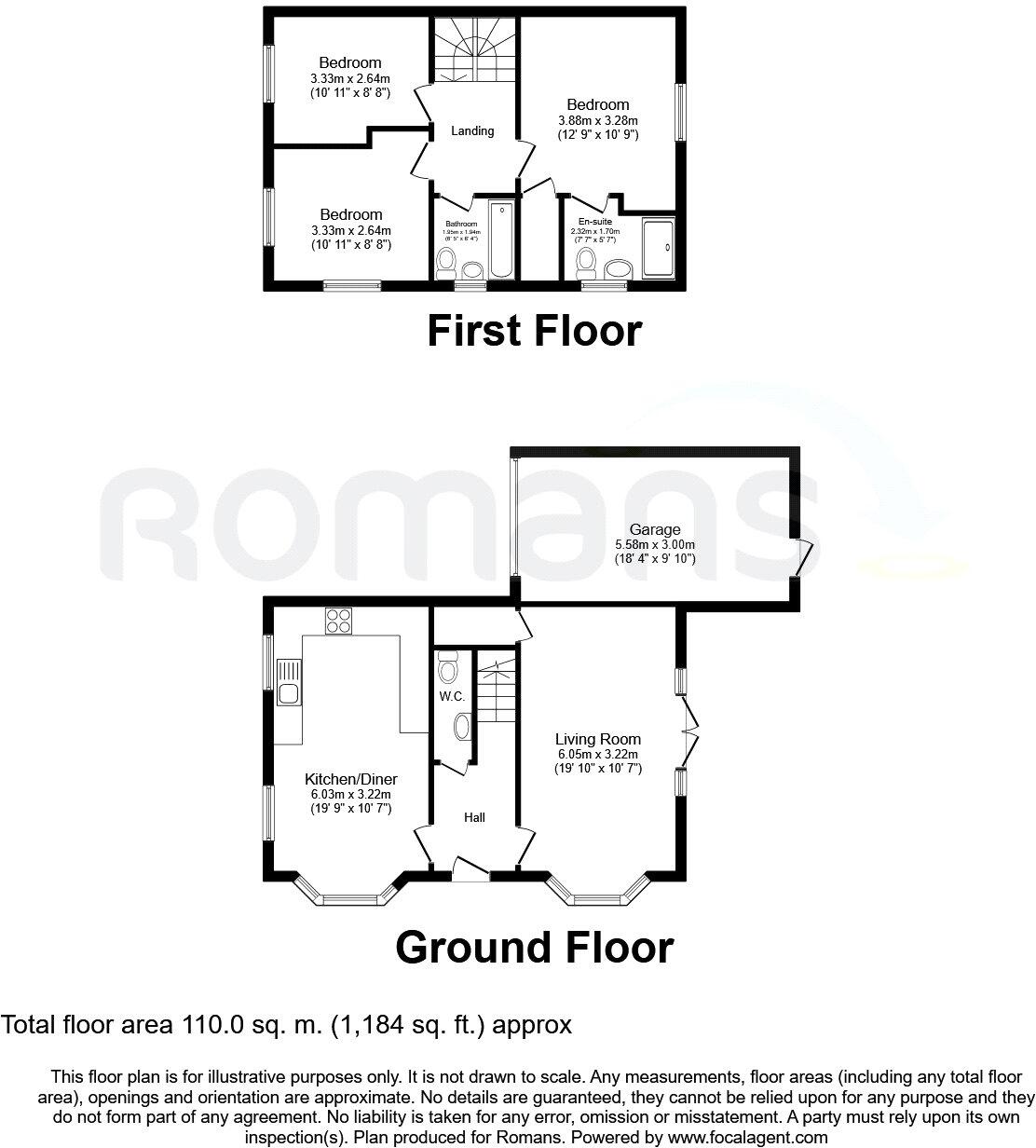Dartford Rise, Farnborough, Hampshire floorplan