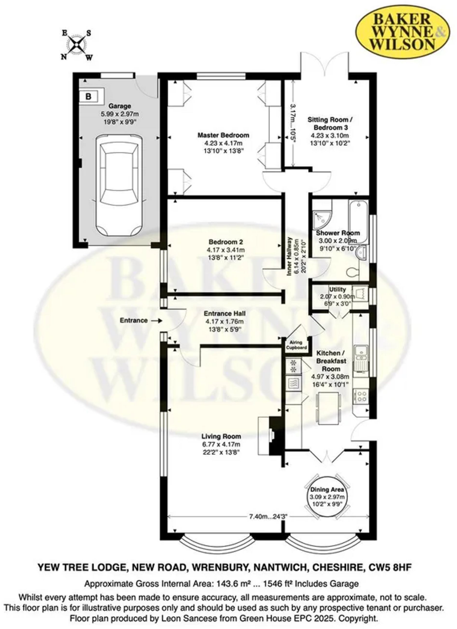 New Road, Wrenbury, CW5 floorplan