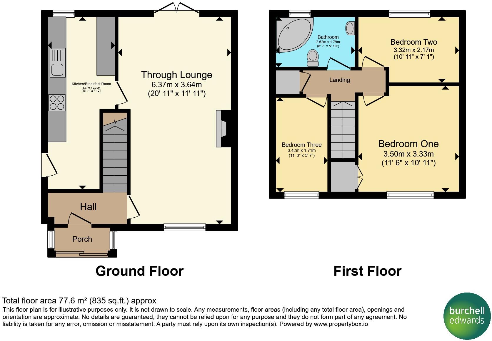 Millbank Grove, Birmingham floorplan