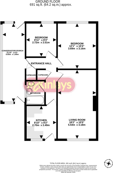 Parkland Walk, Crewkerne, TA18 floorplan