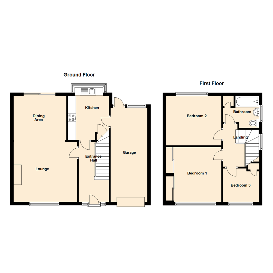 Halton Drive, Wideopen, Newcastle Upon Tyne floorplan