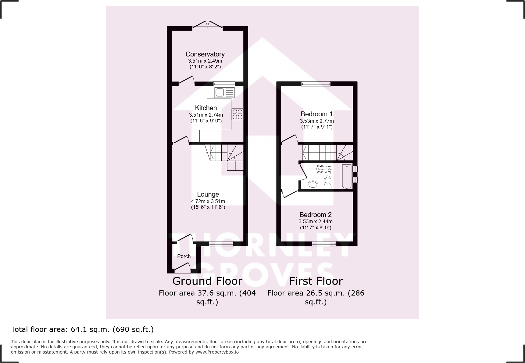 Wexham Gardens, Platt Bridge, Wigan, WN2 floorplan
