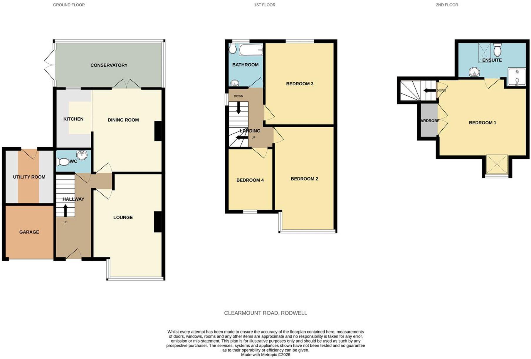 Clearmount Road, Weymouth, DT4 floorplan