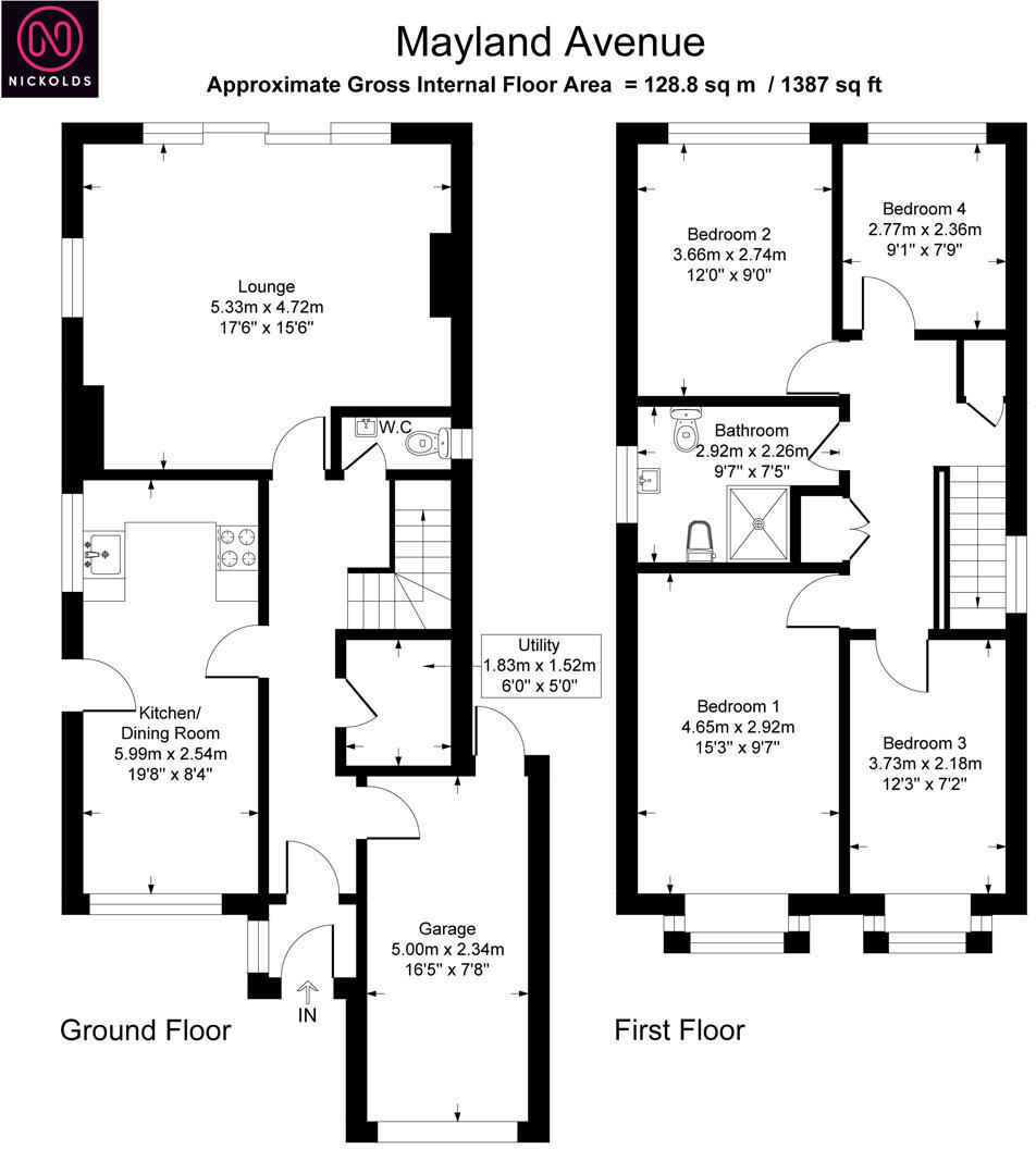 Mayland Avenue, Canvey Island floorplan