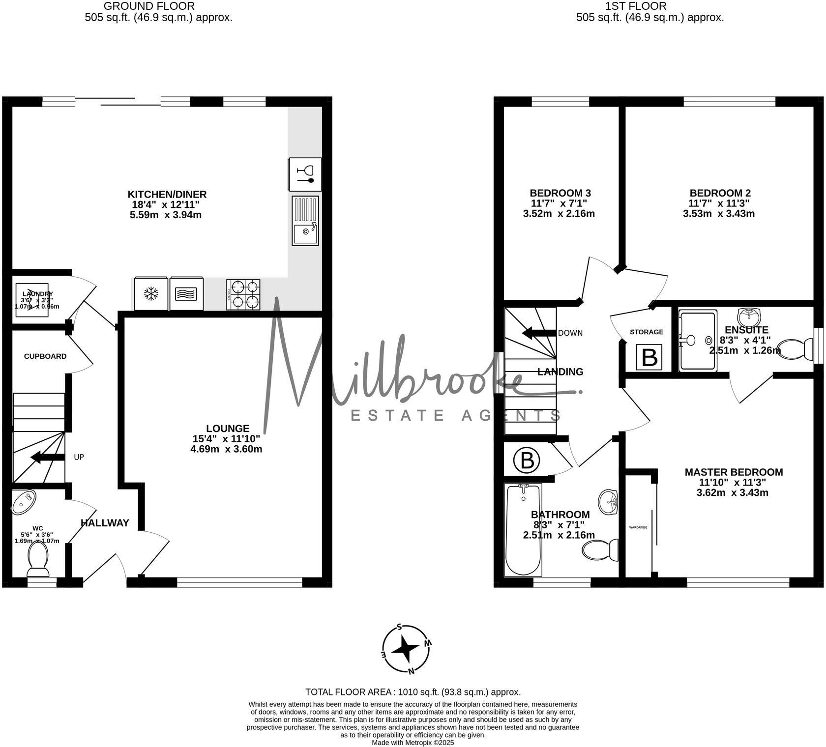 Bonnington Close, Worsley, M28 floorplan