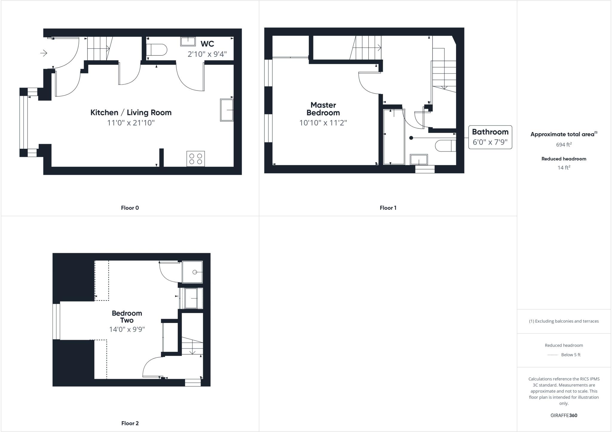 Haig Road, Aldershot, Hampshire, GU12 floorplan