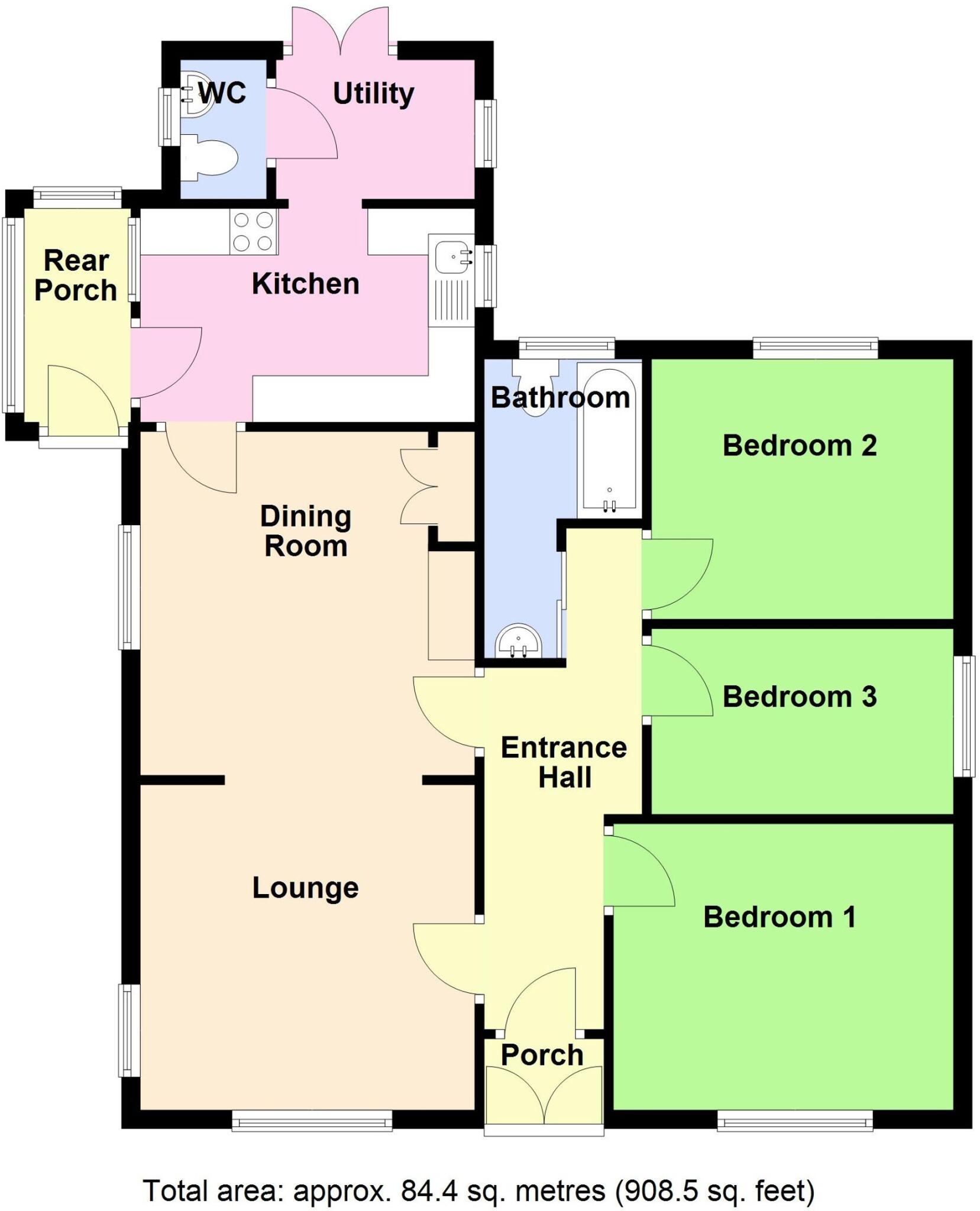 Ashby Road, Spilsby, PE23 floorplan