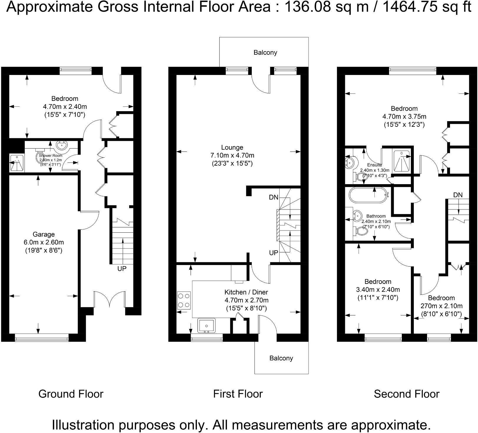 Marina Approach, Hayes, Middlesex, UB4 floorplan
