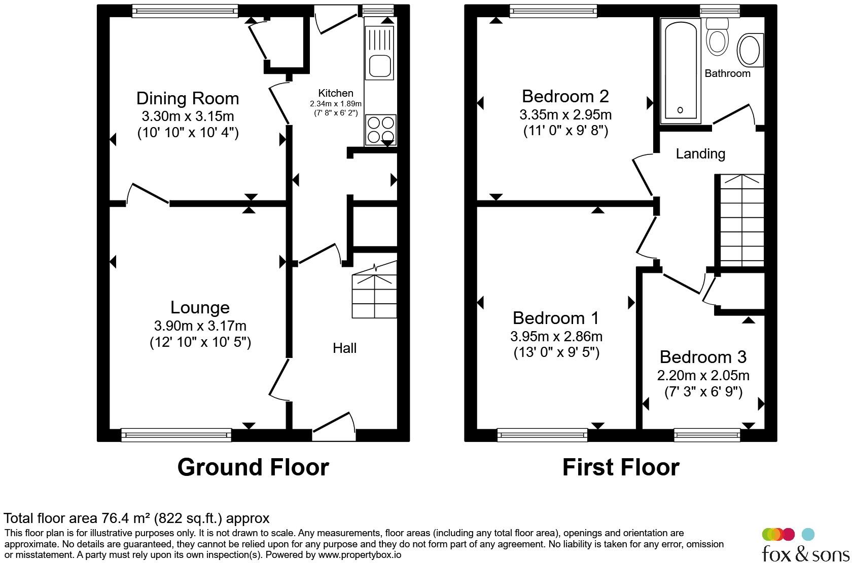 Laxton Close, Taunton floorplan